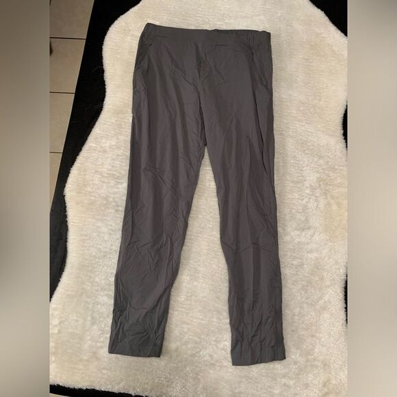 LULULEMON Jogger Pants Mens‎ Size XL Gray Athleisure Ankle Zip - Picture 1 of 6